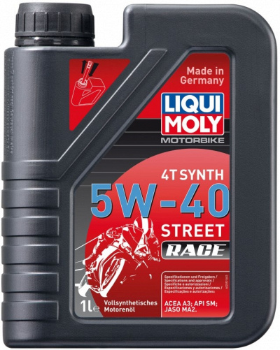 LIQUI MOLY Motorbike 4T Synth Street Race 5W-40 1л
